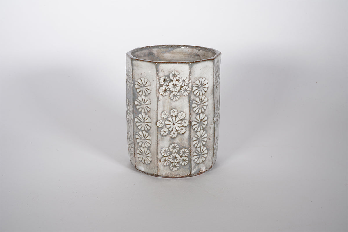 三島手花ごよみ 湯呑