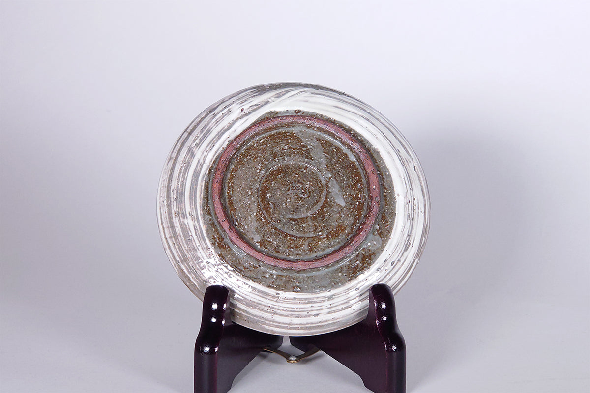 三島手花ごよみ 4寸皿