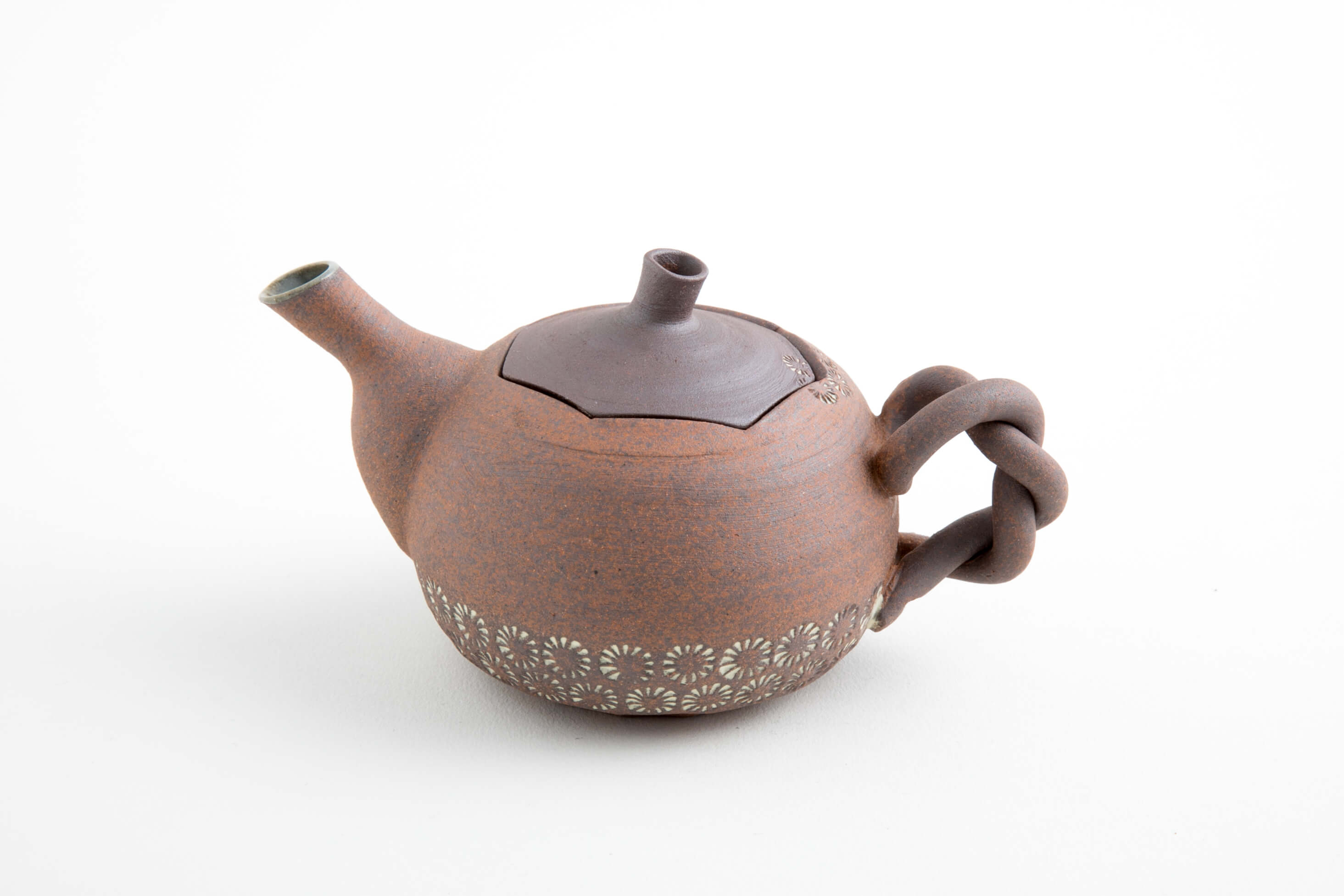 焼〆三島 煎茶器