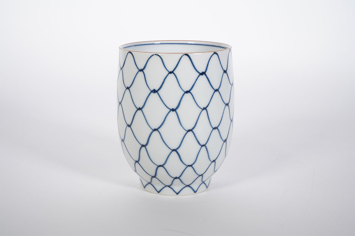 赤網・染網 組湯呑