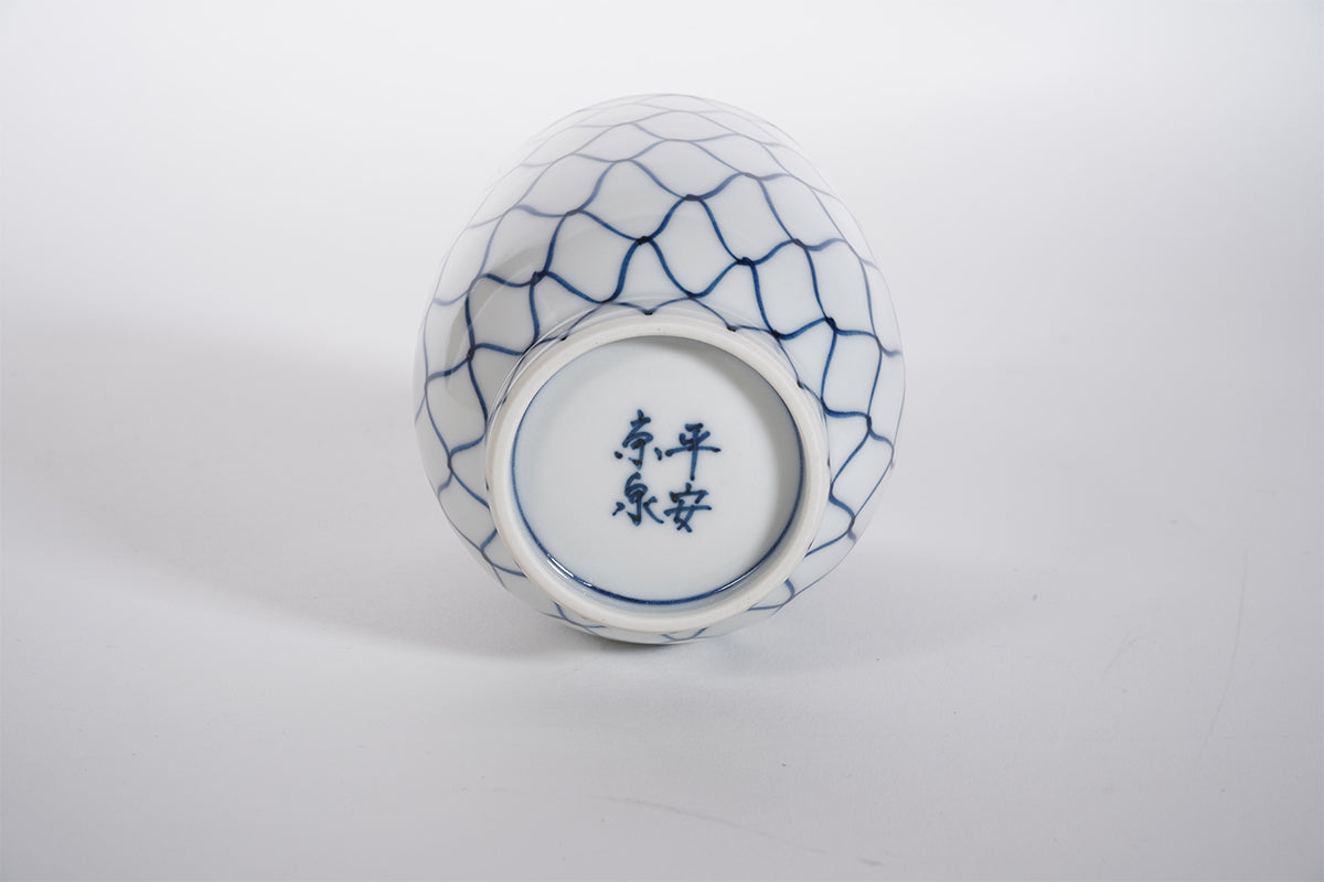 赤網・染網 組湯呑