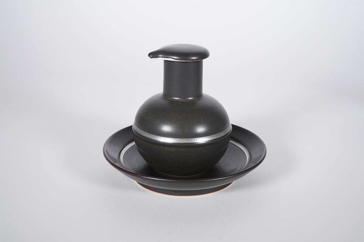 マットブラック 銀彩 汁次