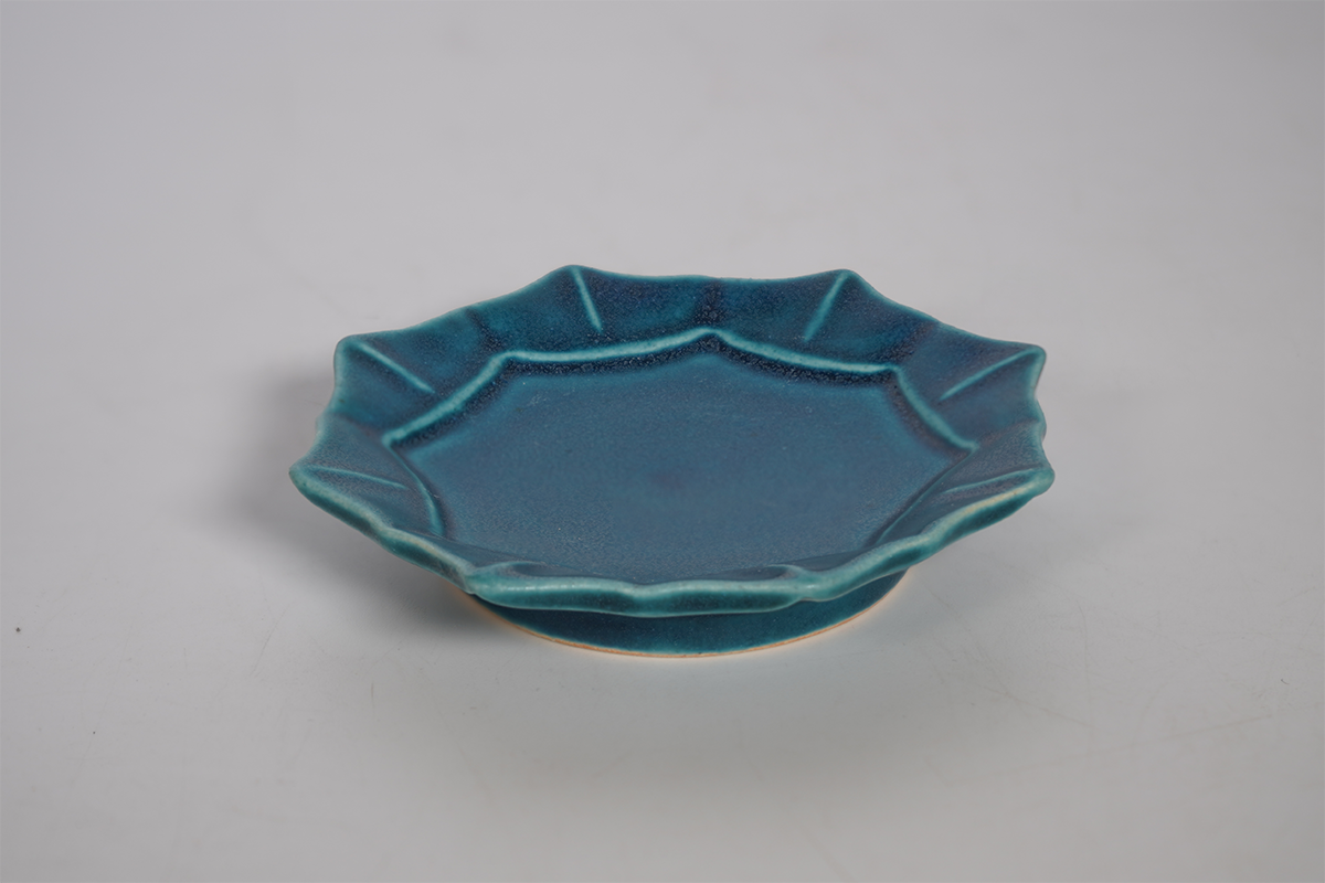 小皿 トルコブルー