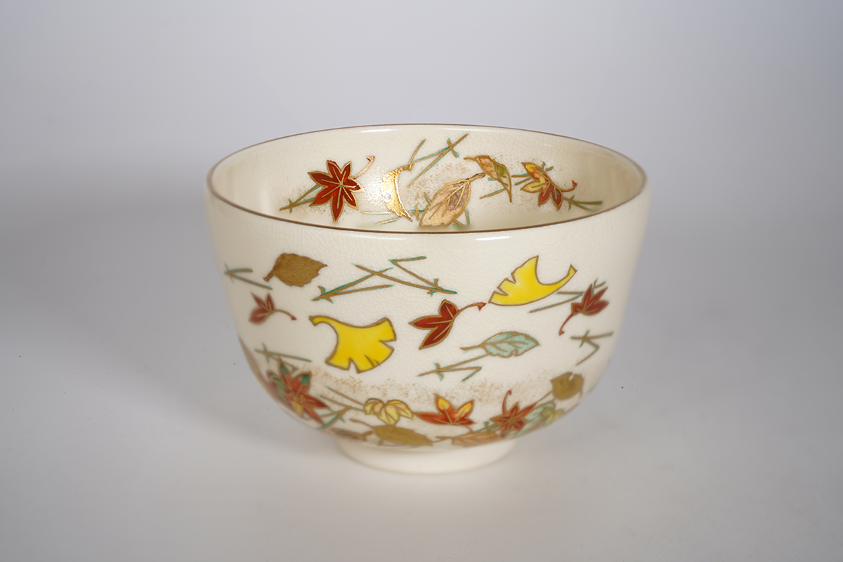 抹茶碗 吹き寄せ