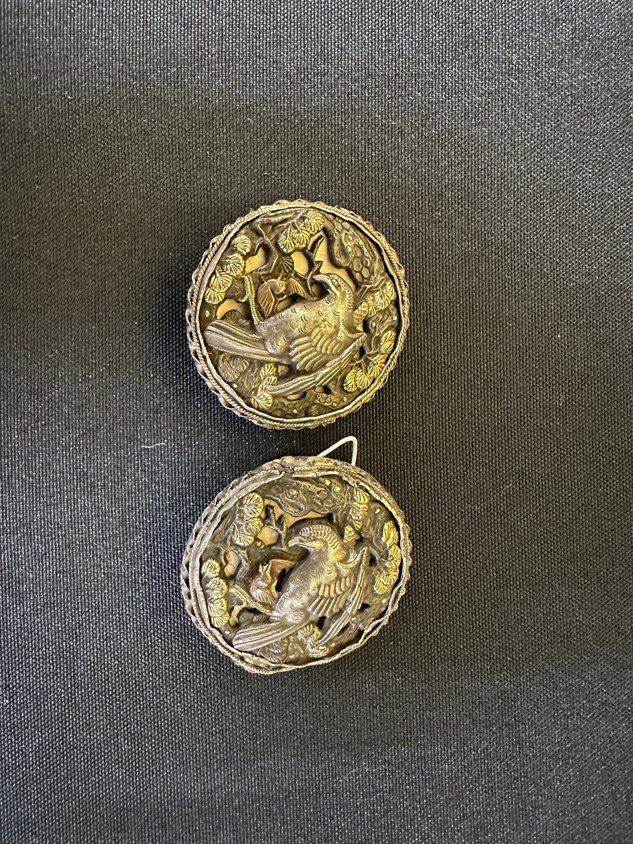 刺Expo_G24_金工丸形 ボタン ペア