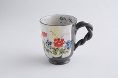 掛分草花 黄　マグカップ